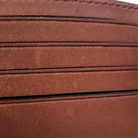 New Coach Tricolor Men's Leather Wallet with Removable Credit Card Holder - Picture 9 of 9